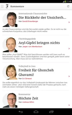 FAZ.NET android App screenshot 3